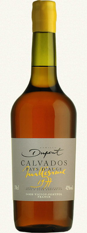 Bottle Domaine Dupont Calvados 1977