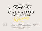 Label Calvados Reserve