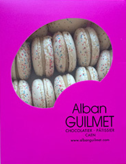 Macarons Alban Guilmet à la Crème de Calvados Dupont