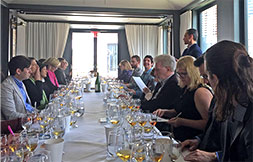 Calvados tasting at the Nomad in New York