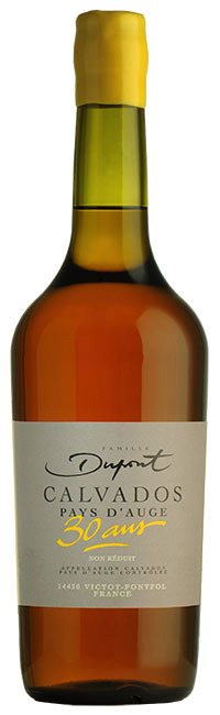 Bottle Domaine Dupont Calvados 30 ans non-réduit