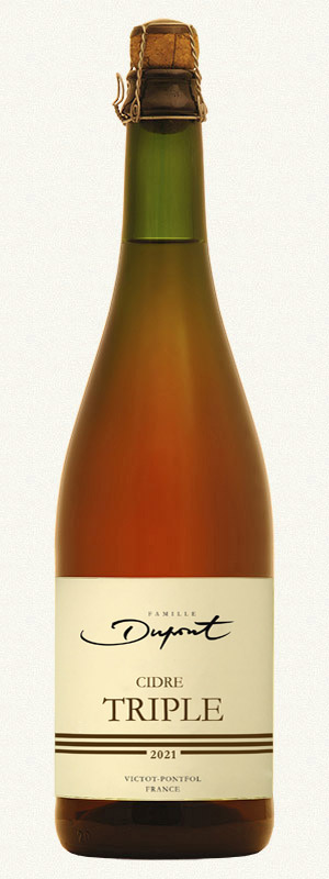 Bouteille Domaine Dupont Cidre Triple