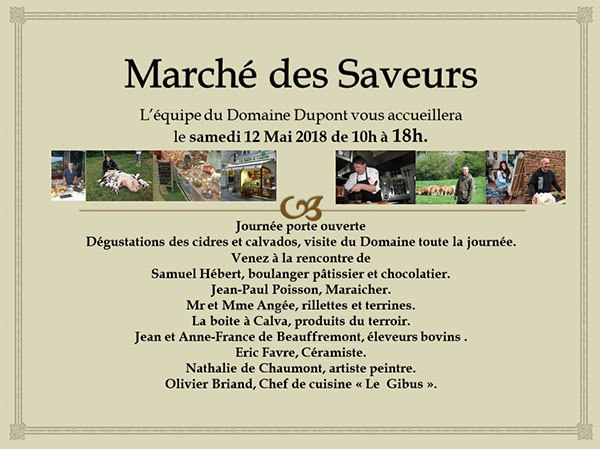 Marché des Saveurs 2018