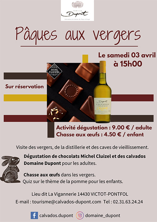 Pâques 2021 au Domaine Dupont