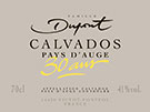 Etiquette Calvados 30 ans