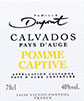 Etiquette Calvados Pomme Captive